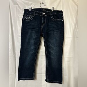 South Pole cropped jeans. Size 9